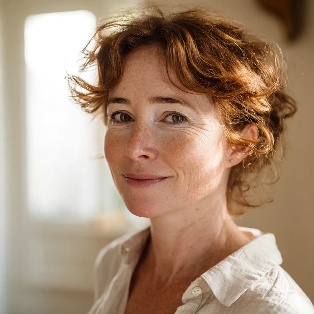 Portrait of a midwife