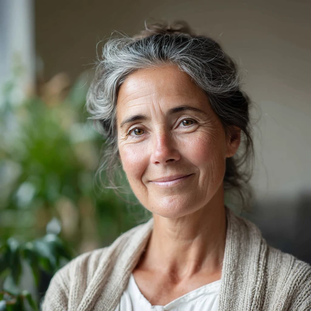 Portrait of a midwife
